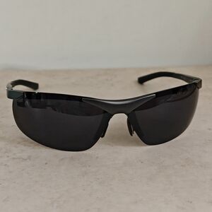 RARE Signed Police Sunglasses Black Mirrored Lenses Made In Italy